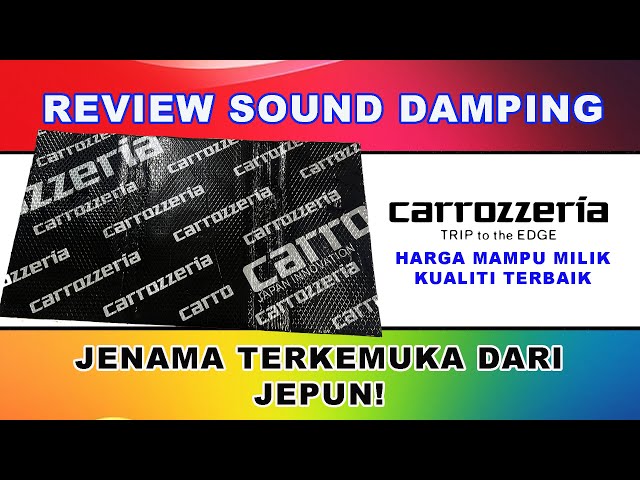 Sound Damping Carrozzeria