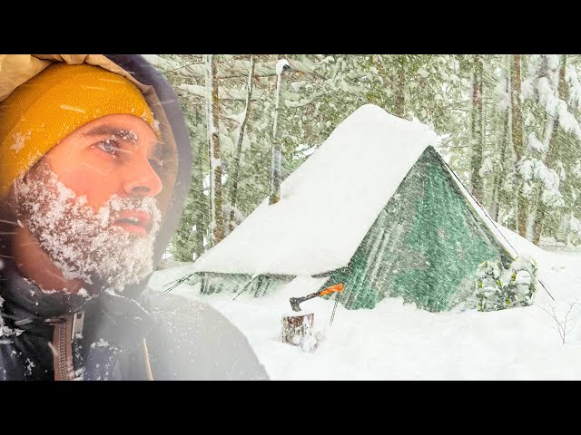 Snowed In: "Once In A Generation" Winter Storm Hits Hot Tent | Christmas Special