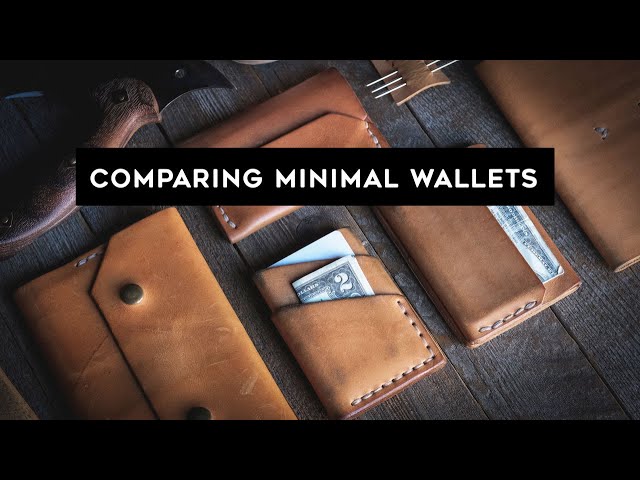 Comparing Minimal Leather Wallets from Craft and Lore