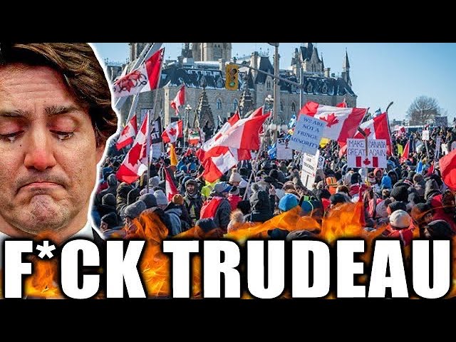 FREEDOM CONVOY F*CK TRUDEAU PROTEST GETS INSANE ON CANADA DAY
