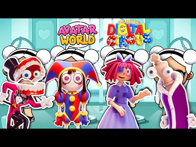 THE AMAZING DIGITAL CIRCUS IN AVATAR WORLD 🤩🔥 | TOCABOCA | STORY | POMNI AND RAGATHA AND CAINE