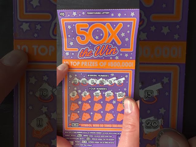Winning 50x Ticket!!! #lottery #money #winner #winning #jackpot #scratchoffs #lucky #invest #luck