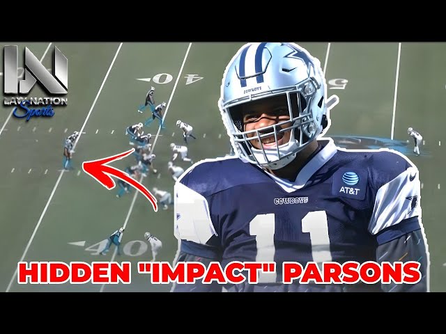 #Cowboys Micah Parsons Hidden "IMPACT" and Sacks