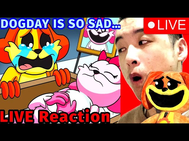 DOGDAY Is SO SAD... (Cartoon Animation) [LIVE Reaction]