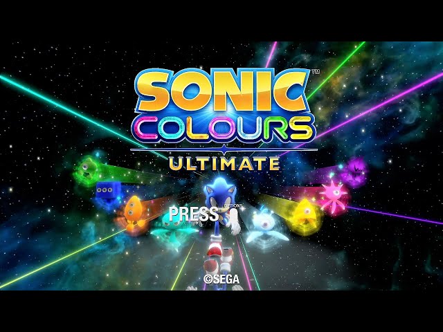 Sonic Colours: Ultimate playthrough ~Longplay~