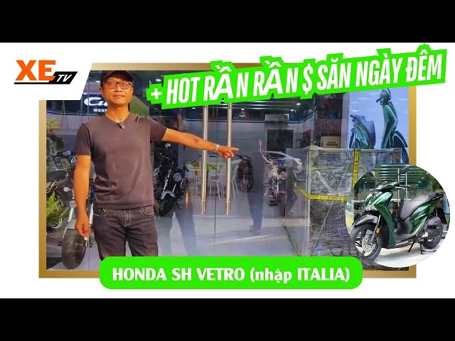 3 lý do ĐƠN GIẢN khiến Honda SH Vetro hot rần rần. Người CHƠI XE đua nhau săn ngày đêm..