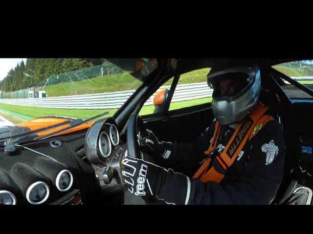 Spa Francorchamps in a Ginetta G40