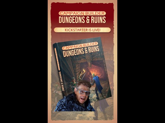 Zoolander Loves Campaign Builder: Dungeons and Ruins