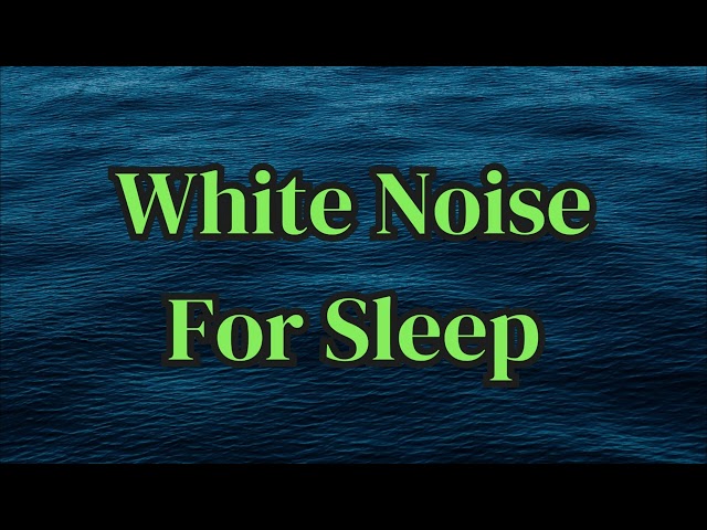 White Noise Black Screen | Sleep, Study, Focus | Mr CrazyHead