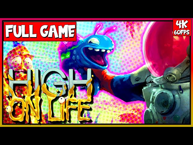 HIGH ON LIFE |【FULL GAME】Walkthrough/Playthrough | 4K60FPS | No Commentary Longplay [XBOX/PC]