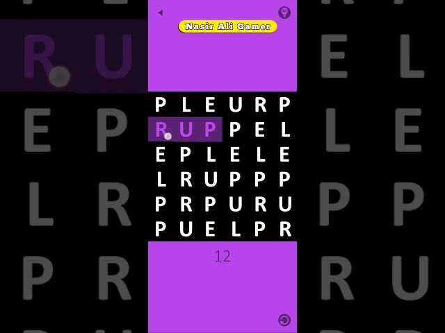 Purple Level 12 Solution Gameplay Walkthrough Game