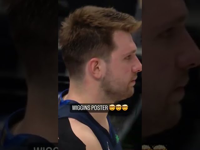 ANDREW WIGGINS POSTER ON LUKA DONCIC 🤯 #Shorts
