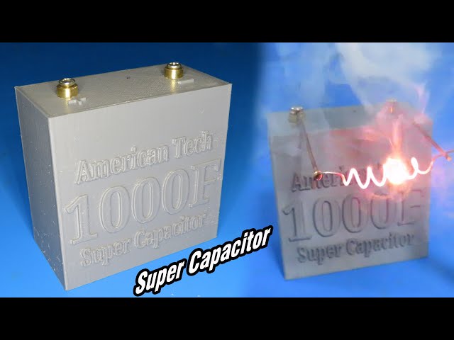 How to make 1000F Super Capacitor