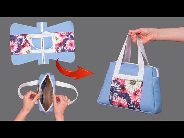 How to sew a stylish bag in the simplest way!