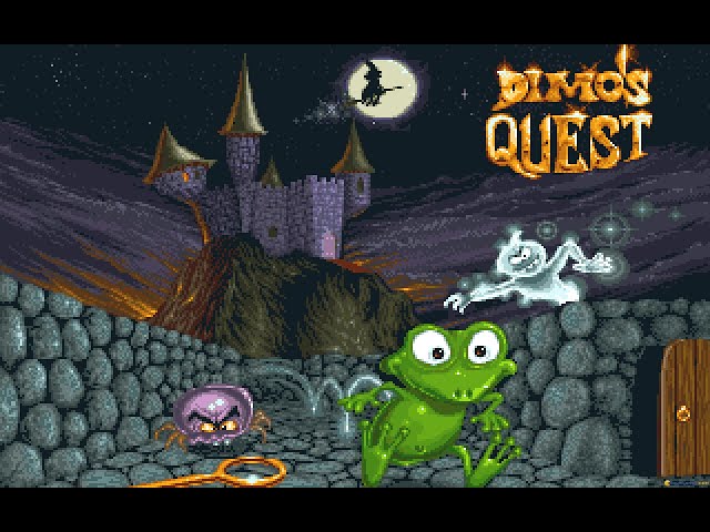 Dimo's Quest gameplay (PC Game, 1993)