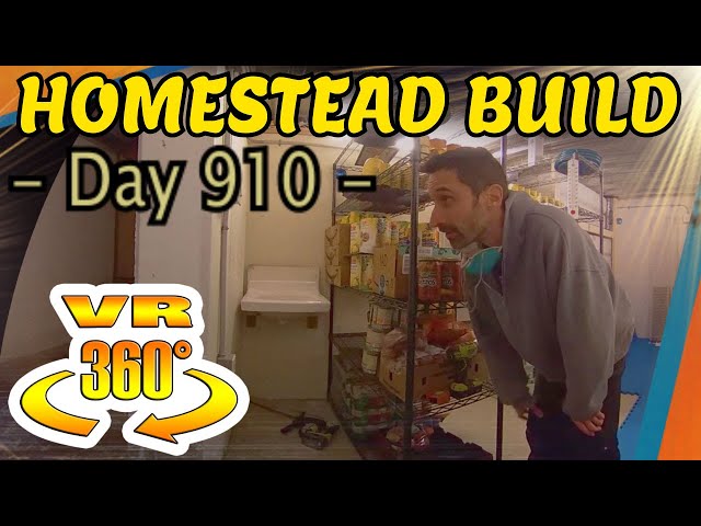 Homestead Building - Drilling Through Concrete for Waste Water Drainage