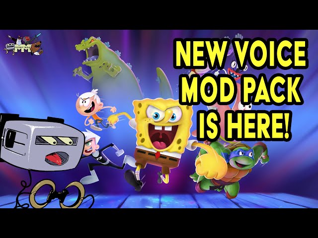 Voice Mod Pack Added to Nickelodeon All Stars Brawl #shorts
