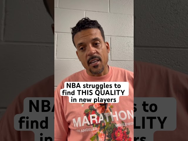 Are young hoopers focused on the wrong things? Matt Barnes gives his take #nbadraft #nba #mattbarnes