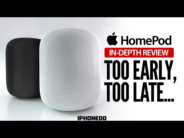 Apple HomePod — In-Depth Review, Tests, Comparisons and Unboxing.