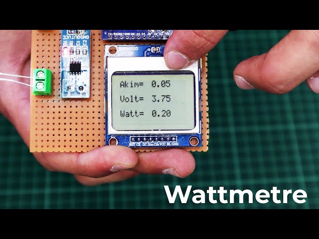 Arduino Projeleri - Arduino Nano İle Kendi Wattmetremizi Yapıyoruz - Wattmetre Nasıl Yapılır?