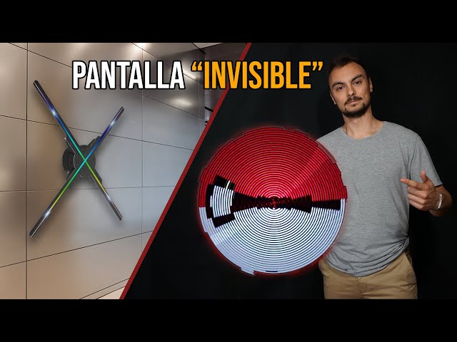 Pantalla POV: Hologramas Con SOLO Una Barra LED