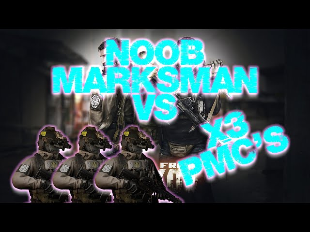 The Ultimate Test: Can the Worst Marksman Defeat 3 PMC?