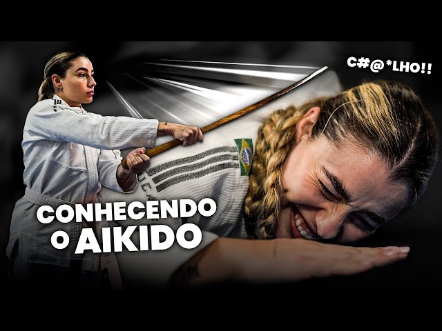 MUAY THAI FIGHTER TRYING AIKIDO | first class / maria vieira