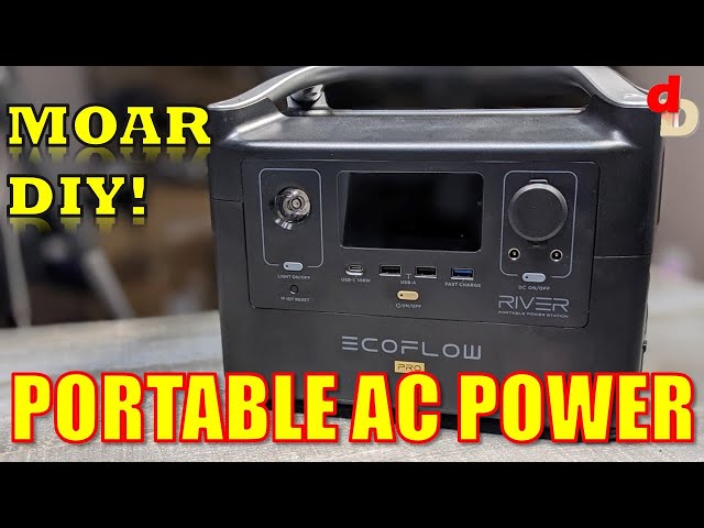 EcoFlow River Pro Portable Power Review - Will it charge itself?
