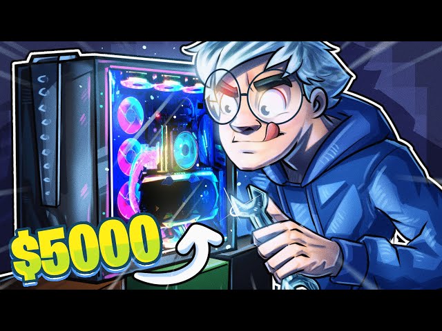 BUILDING MY $5000 GAMING PC !!! | C9 TenZ