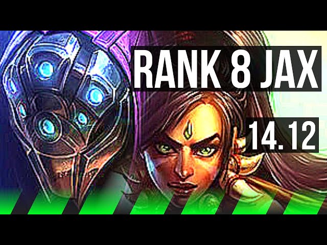 JAX vs NIDALEE (JGL) | Rank 8 Jax, 5/1/3, Rank 30 | BR Challenger | 14.12