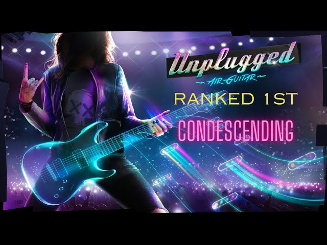 PSVR2 Air Guitar Unplugged (VR) 'Condescending' 1st Place (Disclaimer I don't own rights) #psvr2