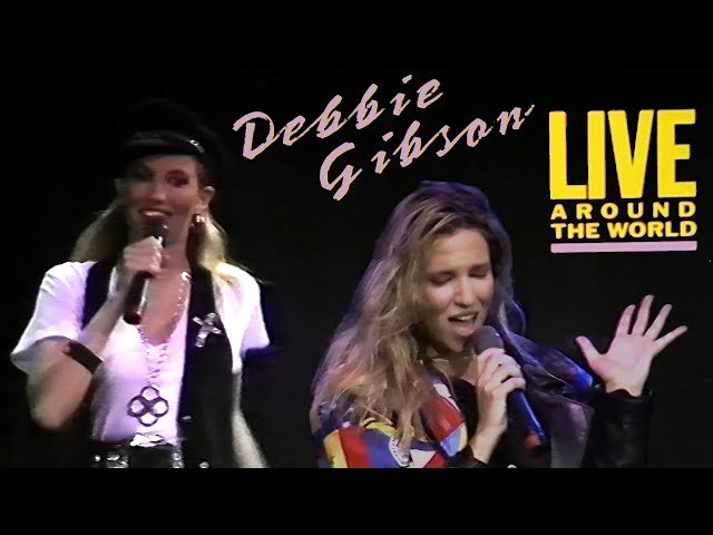 Debbie Gibson - Live Around the World - Full Concert + Electric Youth Videos [HQ  Video]