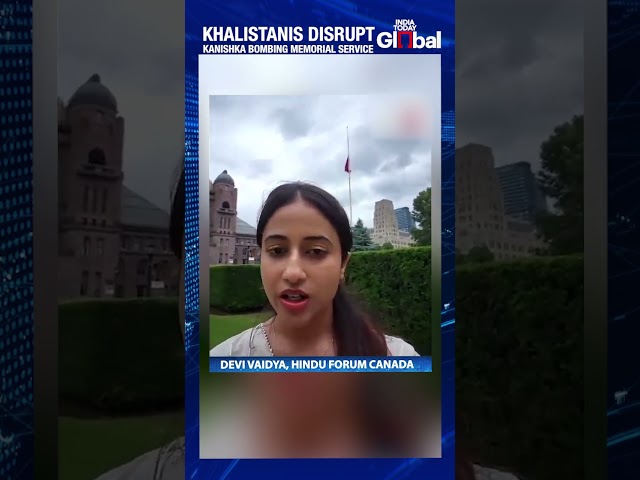 Kanishka Bombing Memorial Service Disrupted by Khalistanis in Toronto, Canada