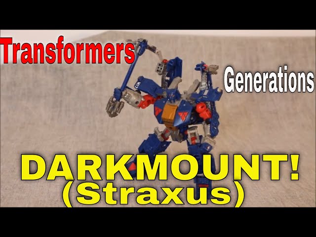 Transformers Generations Darkmount (Straxus) - GotBot True Review NUMBER 682