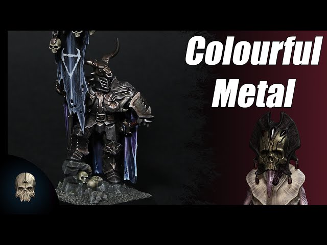 Hobby Tips: Colour Glazing Dark Metal on Hashut Chaos Warriors for Warhammer The Old World