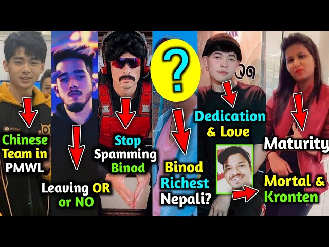 Team XQF in PMWL(Lan) | Scout Leaving OR ? | Thug getting IRRELEVANT Hate | DrDisrespect React Binod