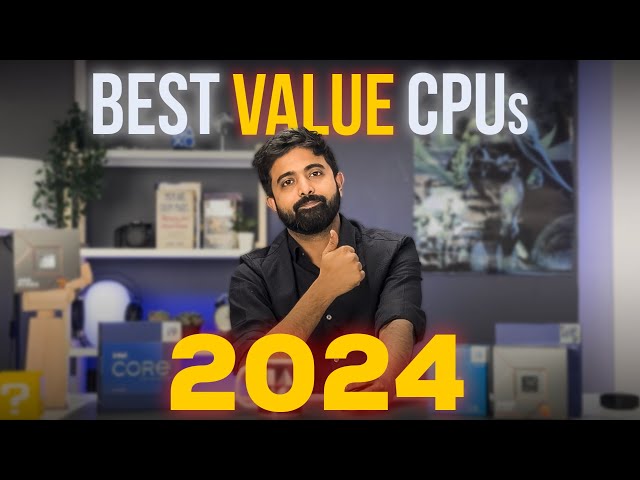 Best Value for money CPUs - 2024 | R5 7600X, R7 5700X3D, R5 8600G vs i5 14400 | AMD & intel | TheMVP