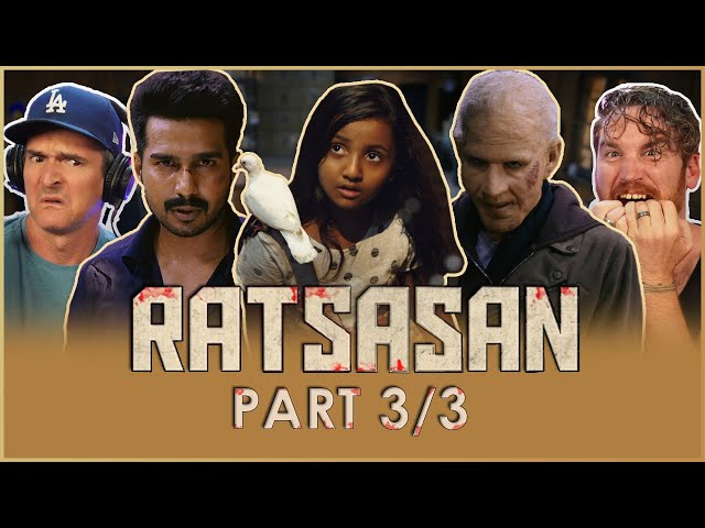 RAATCHASAN MOVIE REACTION Part 3/3! | Vishnu Vishal  Tamil Suspense  Thriller