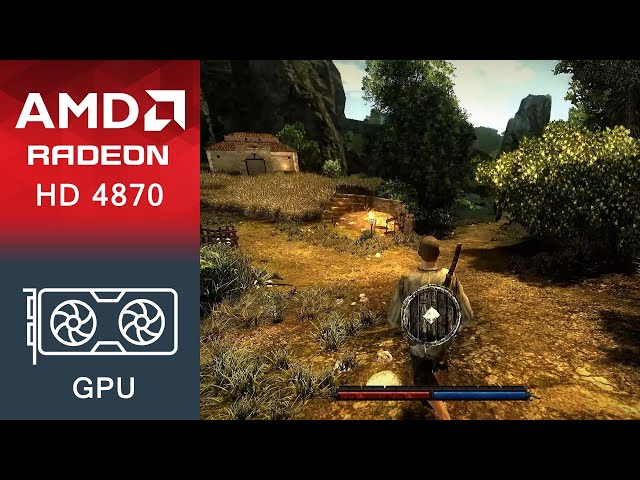 Risen Gameplay AMD Radeon HD 4870