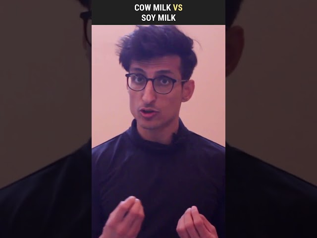 Cow Milk Vs Soy Milk | #shorts 150