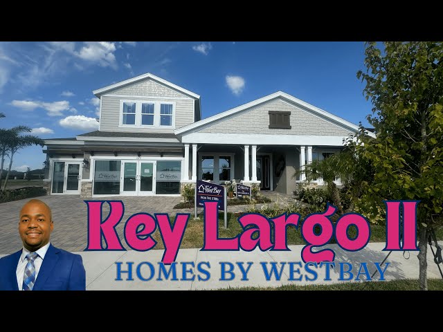 Luxury Awaits in Apollo Beach: Key Largo II Model Home Tour | Homes by WestBay | Waterset Community