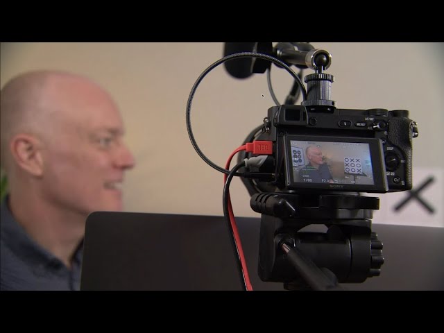 Zoom Magician Darren Delaney on ITV News