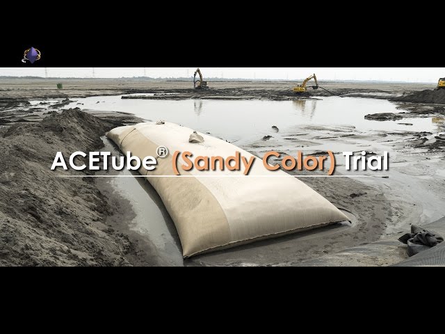 ACETube® Geotextile Tube (Sandy Color) Trial