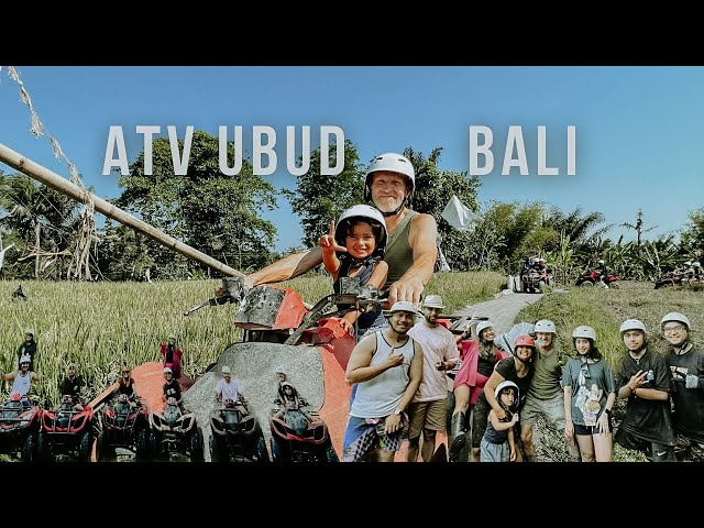 Experiencing ATV Ride in Ubud, Bali with Family