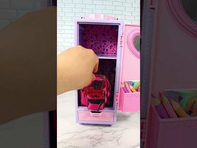 Satisfying with Unboxing & Review Miniature School Locker Set Toys Kitchen Video | ASMR Videos