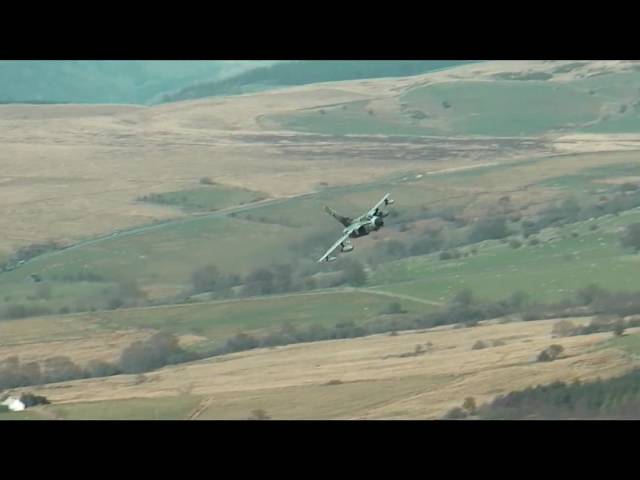 Mach Loop, Low Fly Wales Cad West and Bwylch.