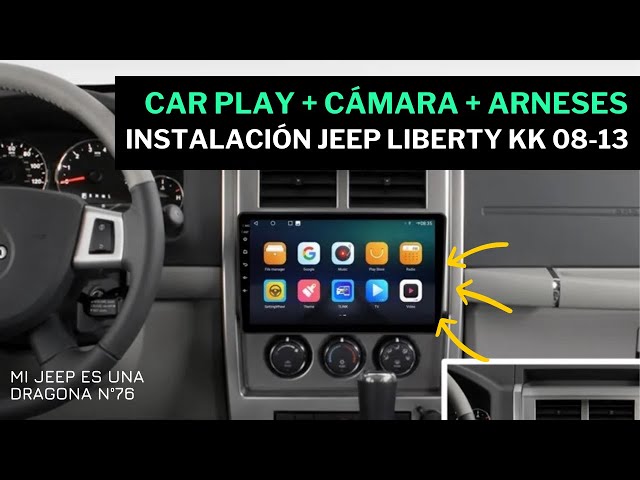 Estéreo de pantalla 10" Jeep Liberty 08 - 13 (KK)