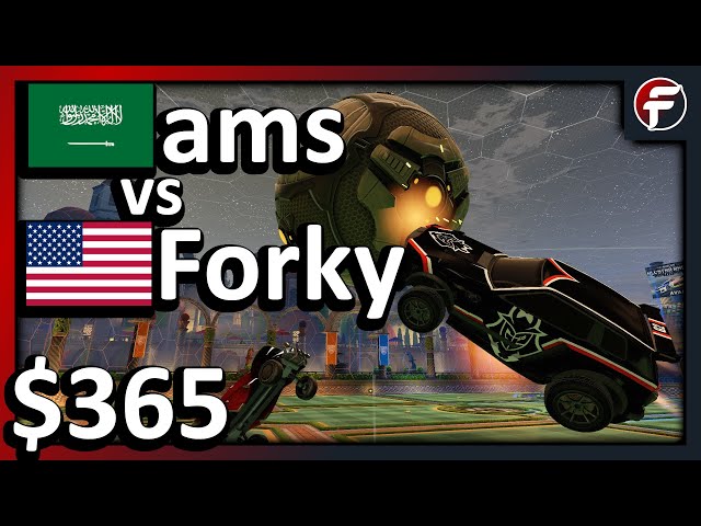 Forky vs ams | $365 Rocket League 1v1 Showmatch