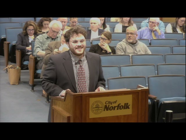 Norfolk Planning Commission Public Hearing - April 25, 2024