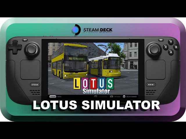LOTUS Simulator on Steam Deck *HD/DE*